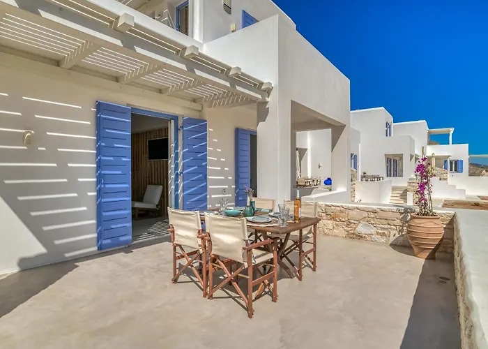 Дом отдыха Paros Sea View Eco - Aetherian Ciel Villas, Alia